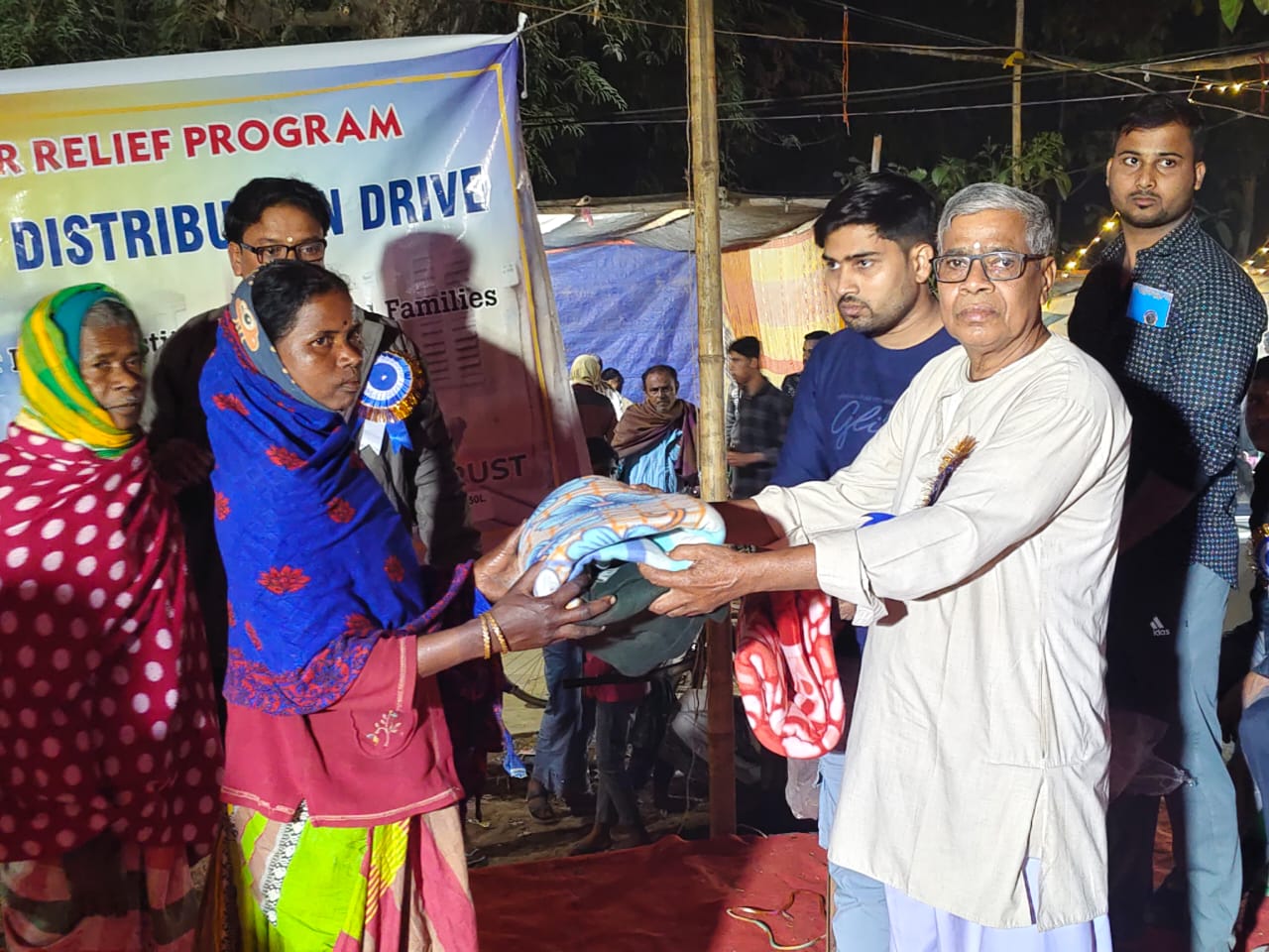 blanket distribution drive