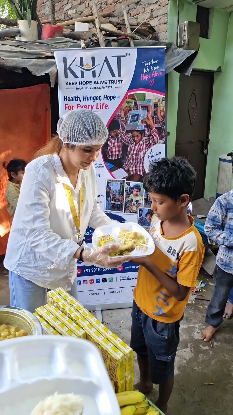 Remember loved ones by spreading kindness. #PitruPaksha #Shradh #Seva #Kindness #KHAT