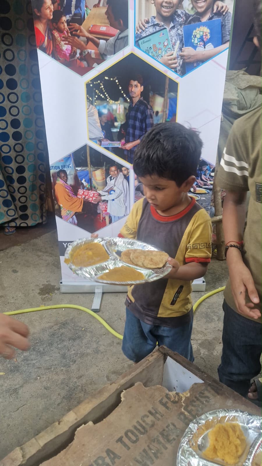 A full plate can change a child's future. 💙