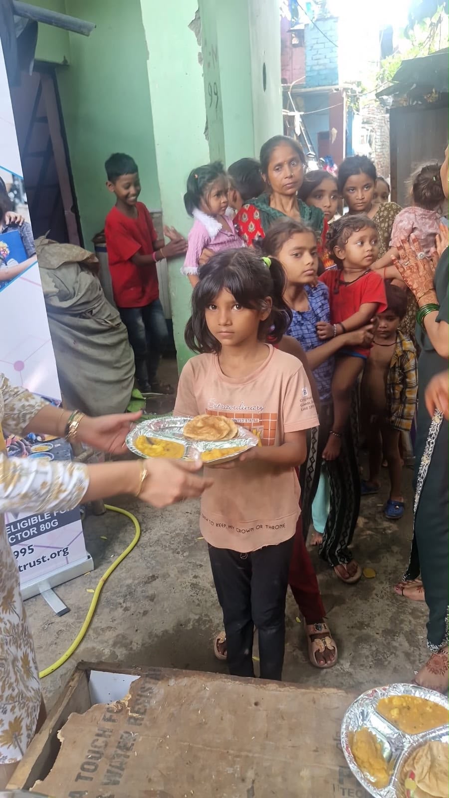 A full plate can change a child's future. 💙