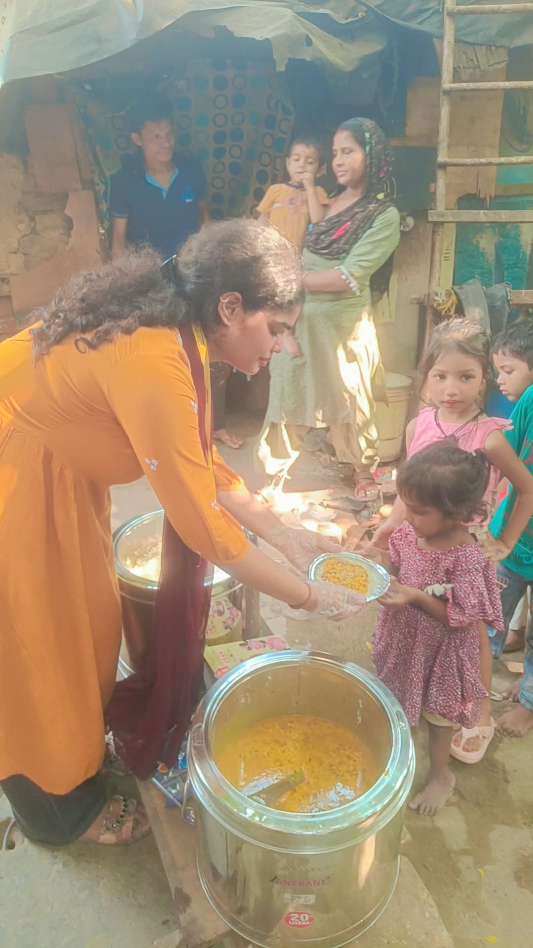 Hope begins where hunger ends. 🌈 #KeepHopeAliveTrust #EndHunger #KHAT #Charity #Love